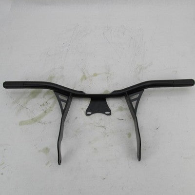 Black Highway Footpeg Front Engine Guard Crash Bar For Harley 14-23 To