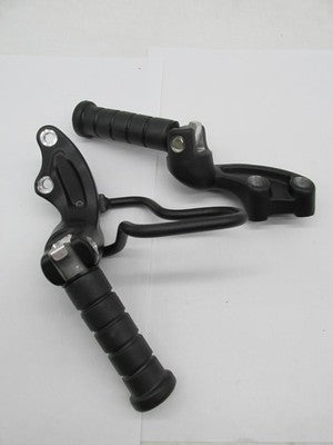 Set of Indian Genuine OEM Scout Sixty Bobber Black Passeneger Footpegs