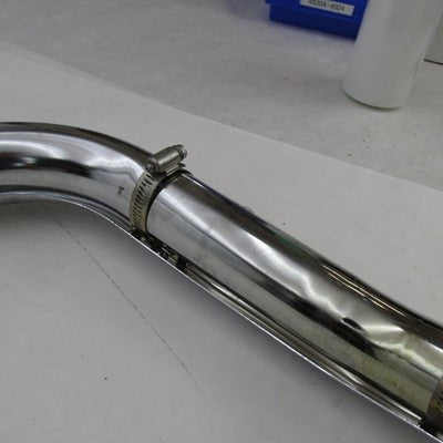 Harley Davidson OEM Chrome Right Hand Exhaust Muffler w/ Header Pipe 6