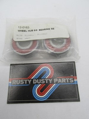 V-Twin Manufacturing NOS Wheel Hub 5/8" Bearing Set 12-0163