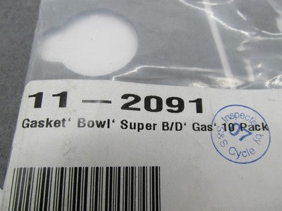 LOT of 9 S&S Cycle NOS Super B/D Carburetor Float Bowl Gaskets 11-2091