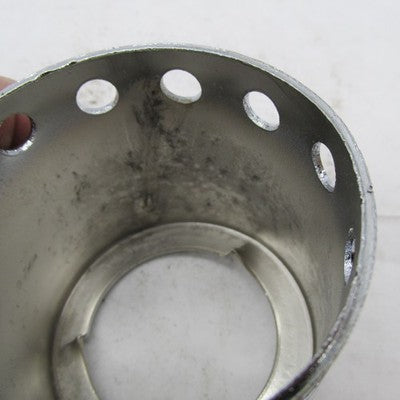 Pair of Harley Davidson OEM Chrome Rear Shock Top Chrome Covers 84+ FL