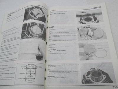 Honda Official Factory 1986-87 TR200 FATCAT Motorcycle Service Manual