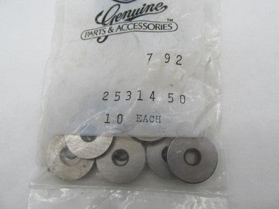 Lot of 10 Harley-Davidson Genuine NOS Breather Valve Thrust Washers 25