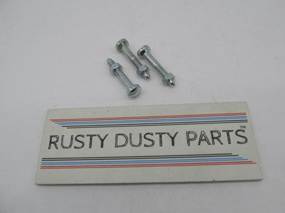 Lot of 3 Triumph Motorcycle Chrome Tank Mount Bolts 89-4930