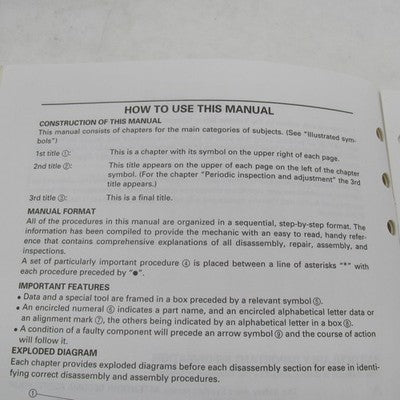 Yamaha YFA1M(C) Supplementary Service Manual LIT-11616-13-04