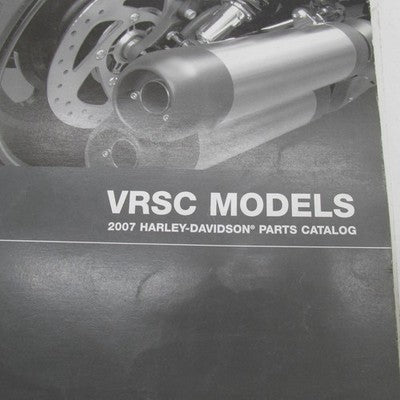 Harley Davidson Genuine 2007 VRSC Models Parts Catalog Factory Manual