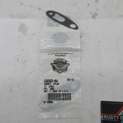 Lot of 12 Harley-Davidson OEM Front Turn Signal Nylon Gaskets 69283-04