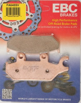 EBC SV Series Severe Duty Brake Pads Front/Rear FA645SV