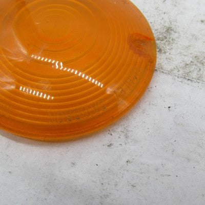 Harley Davidson OEM 3.25" Flat Amber Turn Signal Lens 68440-86