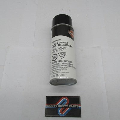 Harley Davidson Touch Up Black Denim Acrylic Lacquer 12oz 98606BYM 