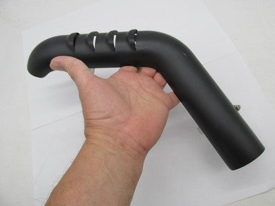 Indian Genuine Scout Bobber Black Rear Header Slotted Exhaust Heat Shi