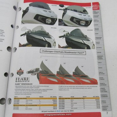 Drag Specialities Parts Unlimited 2024 Indian Accessories Catalog 9901