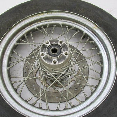 Harley OEM 16x3" Rear 40-Spoke Laced Wheel w/ Brake Disc Rotor 40976-0