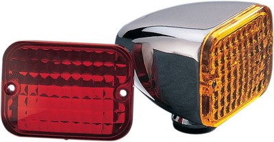 Drag Specialties Baron Marker Lights with Dual-Filament Bulb DS-280169