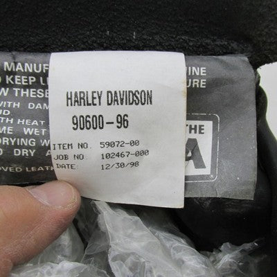 Harley OEM Leather Left Saddlebag Sportster Premium 94-03 w/ Reflector