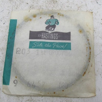 Harley Hastings NOS Piston Rings 6457 .080 Oversized Sportster XL 900