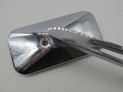 Harley Chrome Right Side Slotted Stem Mirror