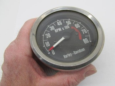 Harley Genuine FX XL Nippon Seiki 8K 8000 RPM Tach Tachometer Gauge FO