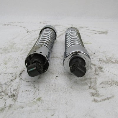 Pair of Harley Davidson OEM 01-17 Dyna FXD 12" Rear Shocks Chrome 5461