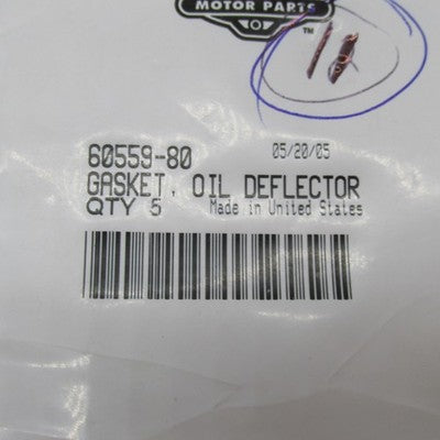 Lot of 9 Harley-Davidson OEM NOS 65-85 Big Twin Oil Deflector Gaskets