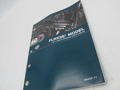 Harley Davidson Official Factory 2011 FLHXSE2 Models Parts Catalog 994