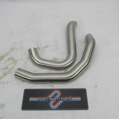 Set of Two Brothers Racing TBR Harley 04-13 Sportster 2:1 Brushed Heat