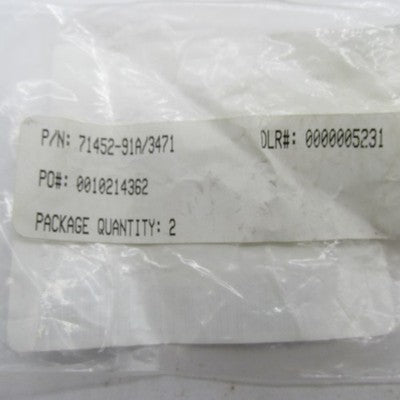 Genuine Harley-Davidson OEM NOS Barrel Key Set Code 3471 71452-91A