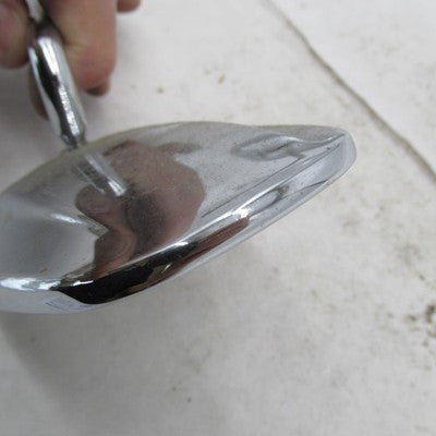Pair of Harley OEM Chrome Short-Stem Tapered Mirrors 91845-03B 91840-0