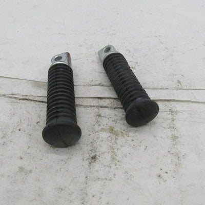Pair of Harley Davidson OEM Ribbed Rubber Footpegs FXR FLT Dyna Softai
