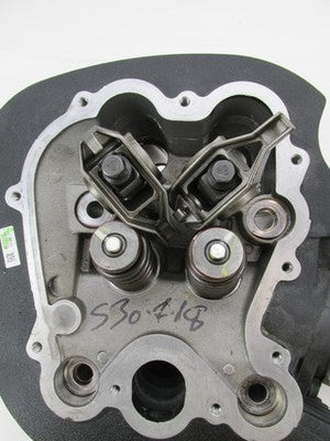 Indian OEM Engine Cylinder Head Pair, Front and Rear, Black 3022668 30