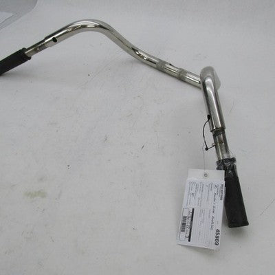 Harley OEM 1.25" Fat Mini Ape Hanger 10" Rise Chrome Drilled Handlebar