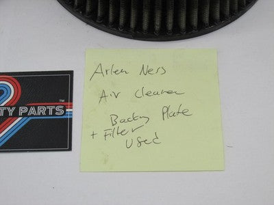 Harley Davidson OEM Arlen Ness Air Cleaner with Backing Plate