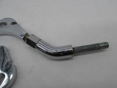 Pair of Harley-Davidson Chrome Flame Teardrop Side Mirrors