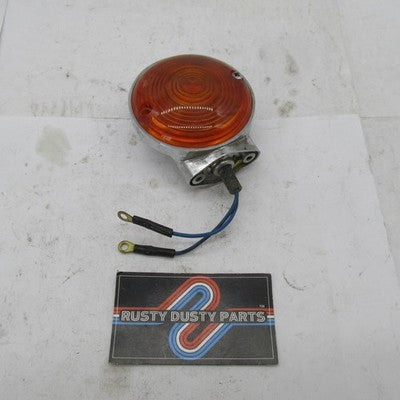 Harley-Davidson Aftermarket Shovelhead Turn Signal Assembly Amber Lens