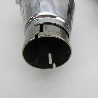 Pair of Harley OEM Softail Chrome Catalyst Mufflers w/ Shields 65872-0