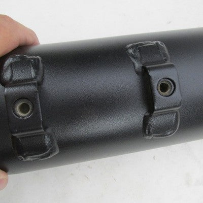 Harley-Davidson OEM 17-24 M8 Exhaust Mufflers Pair Satin Black 6490131