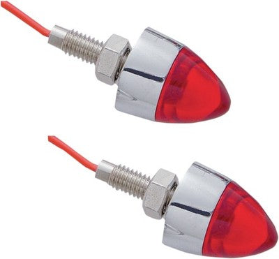 Pro-One Performance Mini Bullet LED Marker Lights Red Lens 402270