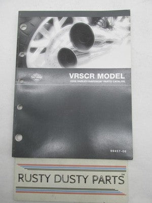 Harley-Davidson Official Factory 2006 VRSCR Models Parts Catalog 99457
