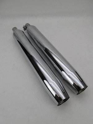 Pair of Harley Davidson Genuine Stock Exhaust Mufflers 65539-95A 65538