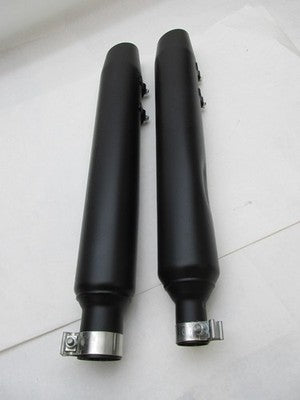 Harley-Davidson Genuine Stock Black Exhaust Mufflers 64900765B  64900766A