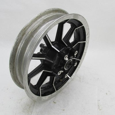 Harley OEM 87-99 EVO Touring 10-Spoke 16x3 Castalloy Black Rear Wheel