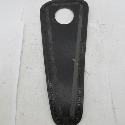 La Rosa Design Black Leather Gas Tank Dash Bib Cover 17-3/8" Harley Sp
