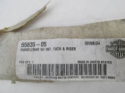 Harley-Davidson Genuine NOS Chrome Bombay Tach Riser Handlebar Kit 558