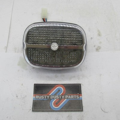 Harley-Davidson OEM Bar & Shield LED Tail Lamp Smoke Lens Chrome Bezel