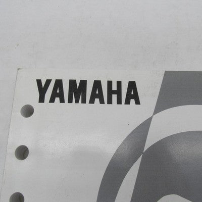 Yamaha YZ250 Owners Service Manual Operator Guide LIT-11626-12-34 5CU