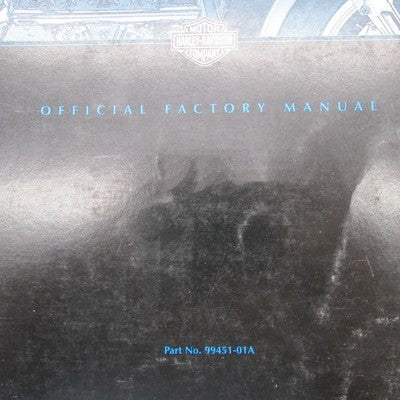 Harley-Davidson Official Factory 2001 XLH Models Parts Catalog 99451-0