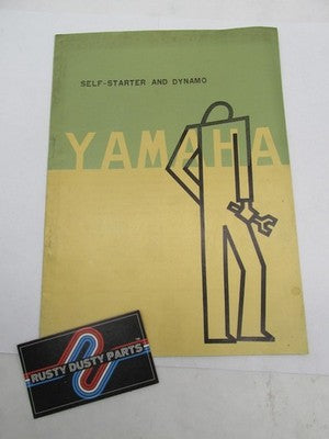 Yamaha Official Factory Self Starter and Dynamo Manual Booklet
