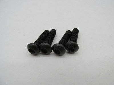 Lot of 4 Harley-Davidson Genuine NOS Black Button Head Hex Socket Scre