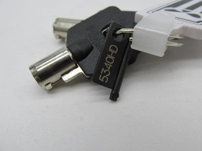 Harley-Davidson Genuine Barrel Ignition Key Set Code 5340